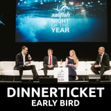 Early Bird Dinnertickets - sailfish Night of the Year 2026